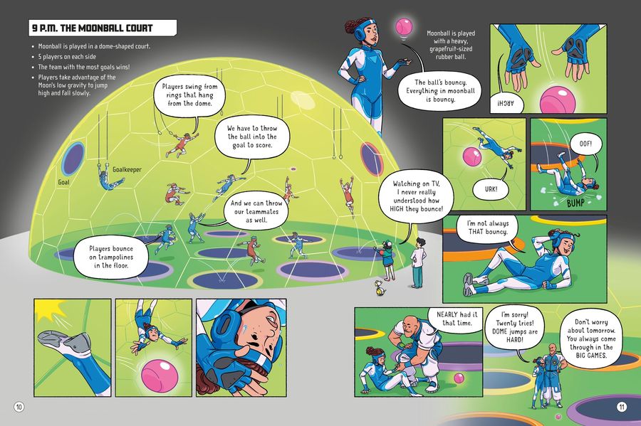 Usborne 24 Hours on the Moon