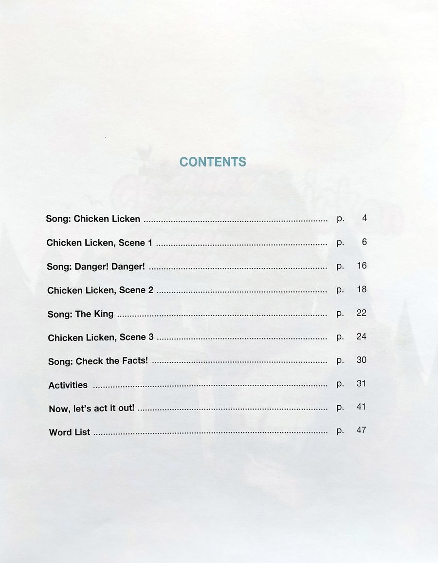 Storytime 1 A Fable Chicken Licken with Digibook