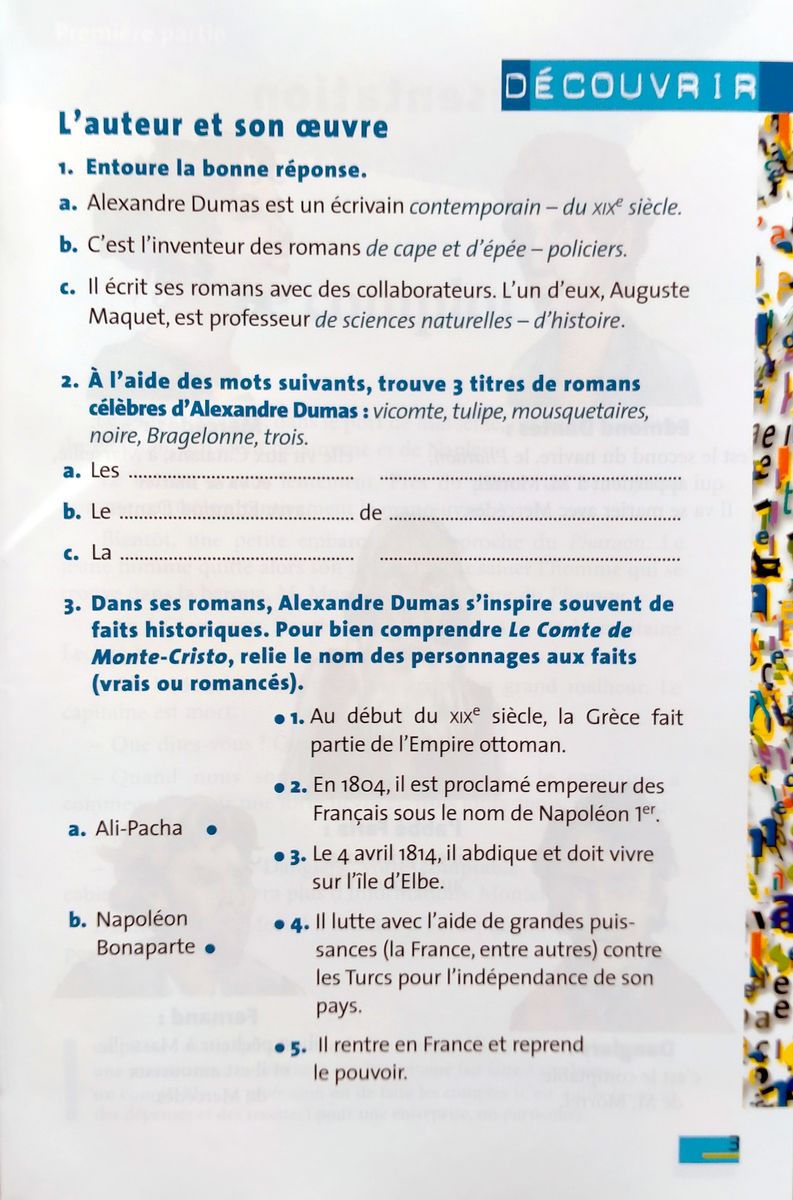 Decouverte 3 Le Comte de Monte-Cristo