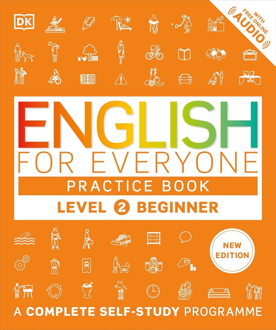 English for Everyone Level 2 Beginner Practice Book with Online Audio