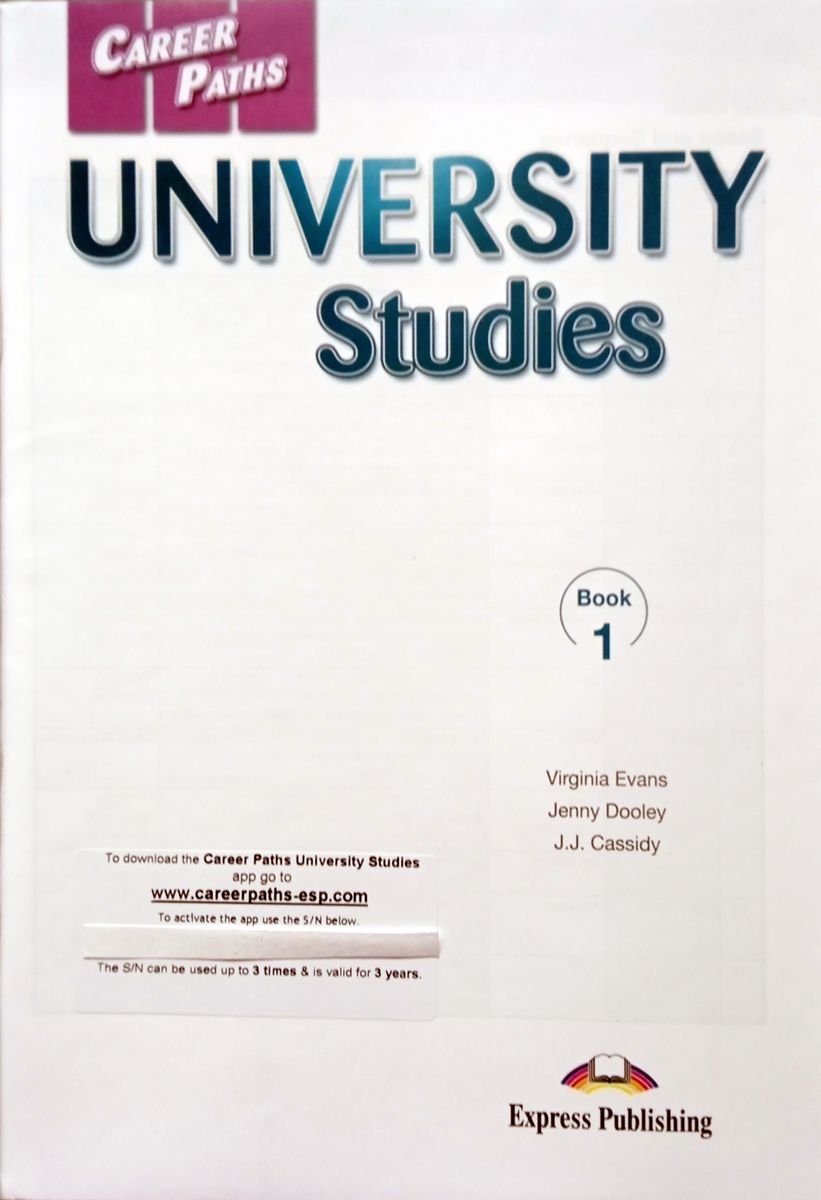 Career Paths University Studies Teacher's Guide, Student's Book with Digibook and Online Audio