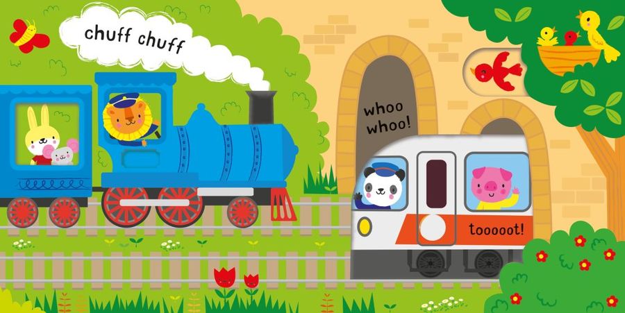 Usborne Slide and See Things That Go