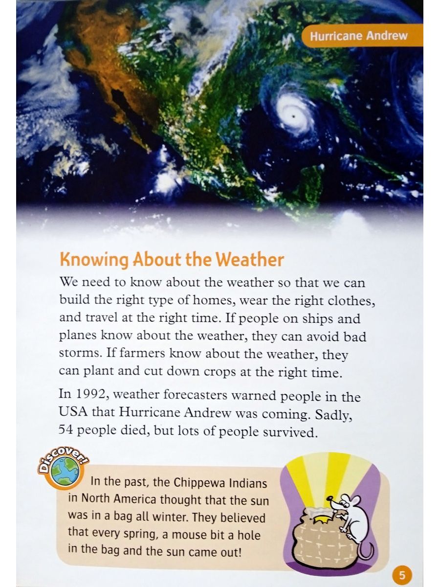 Oxford Read and Discover 5 Wild Weather with Audio Download (access card inside)