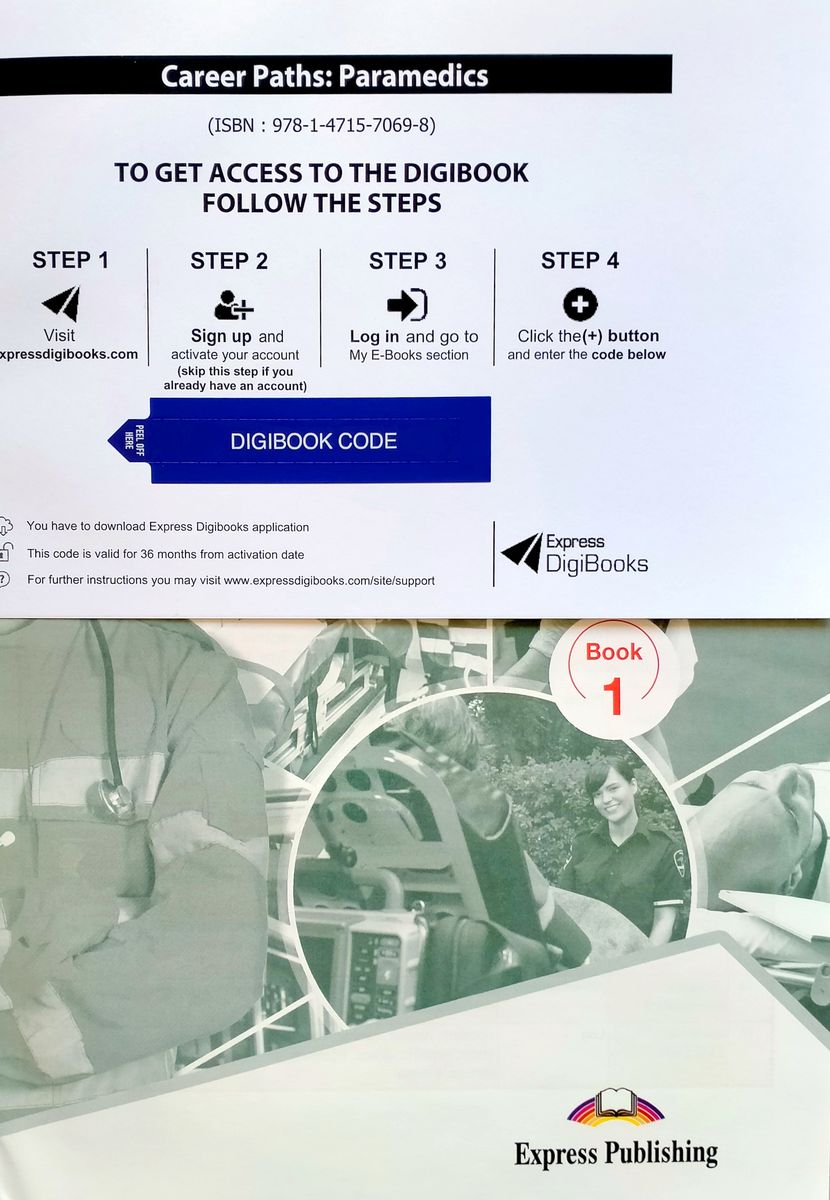 Career Paths Paramedics Teacher's Guide, Student's Book with Digibook and Online Audio