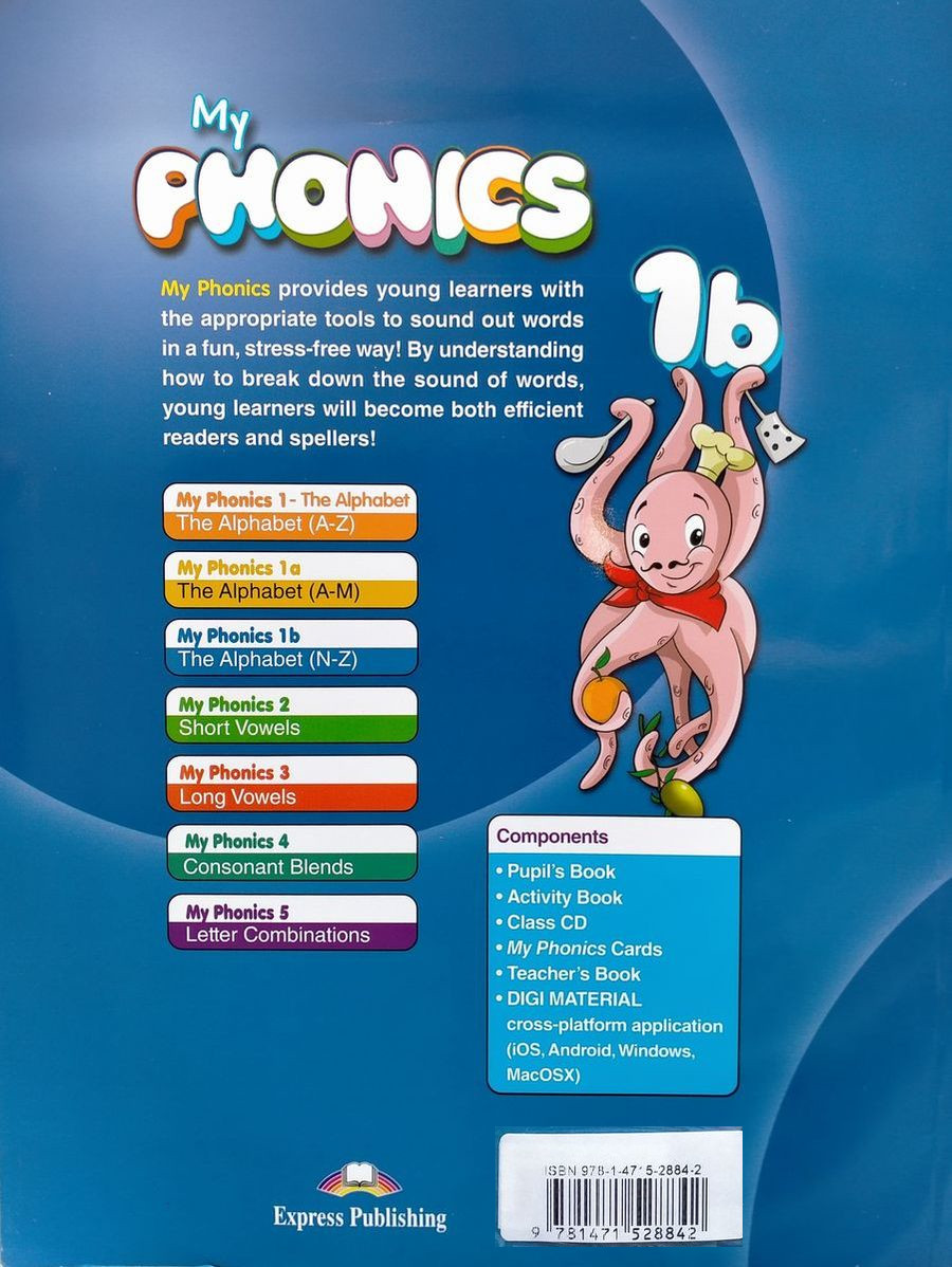 My Phonics 1b Pupil's Book with Cross-Platform Application