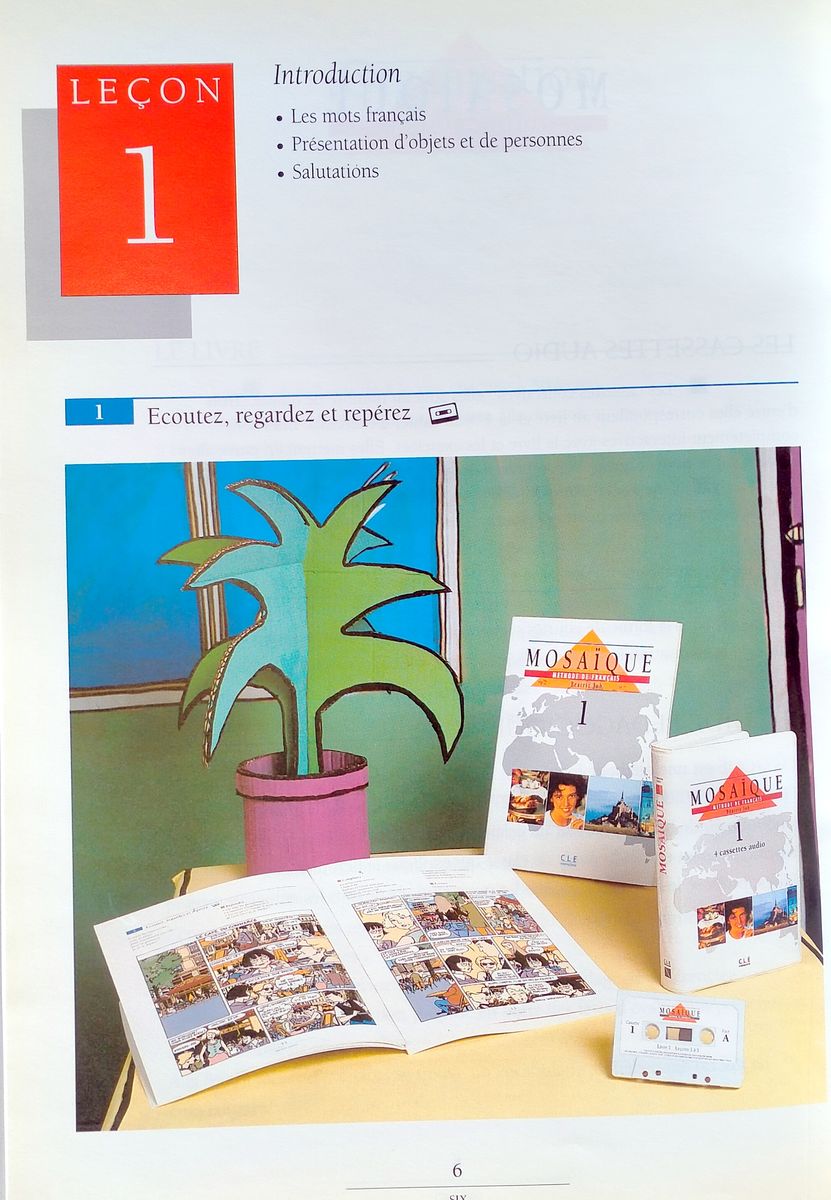 Mosaique niveau 1 Methode de francais