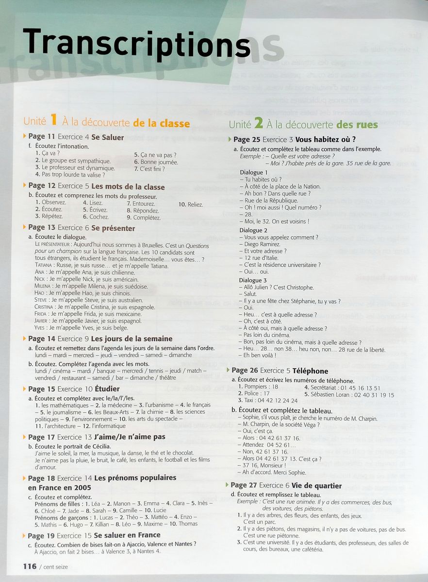 Ici 1 Livre + CD audio