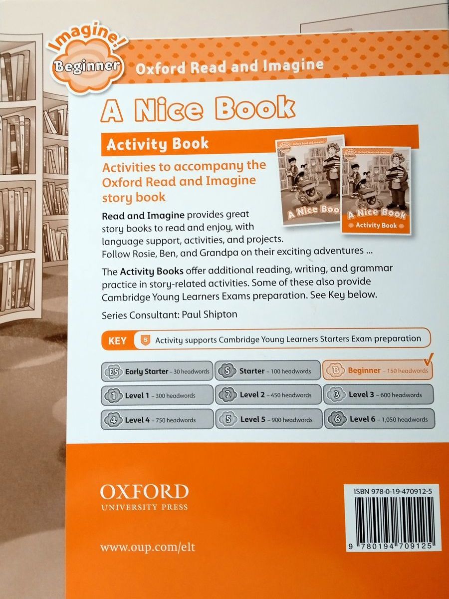 Oxford Read and Imagine  Beginner A Nice Book Activity Book