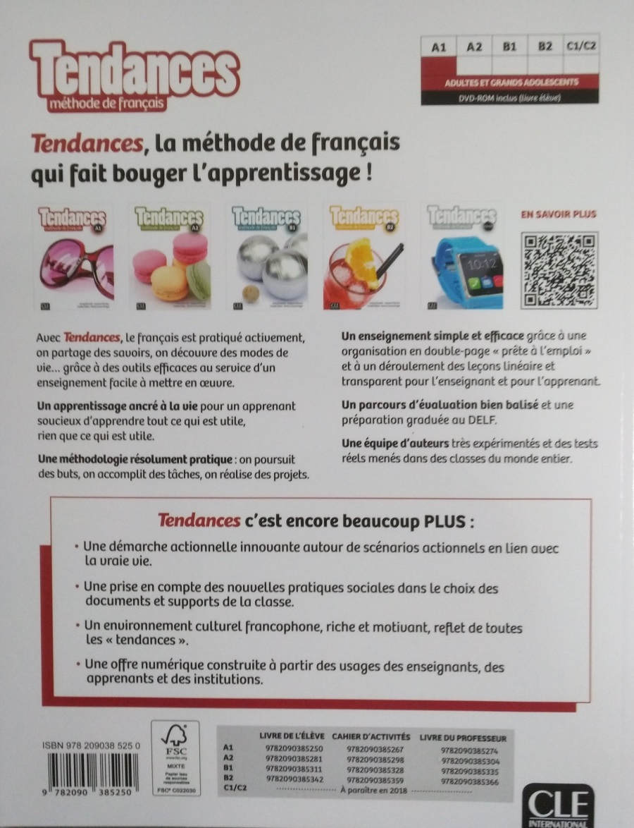 Tendances A1 Livre de l'eleve + DVD-ROM