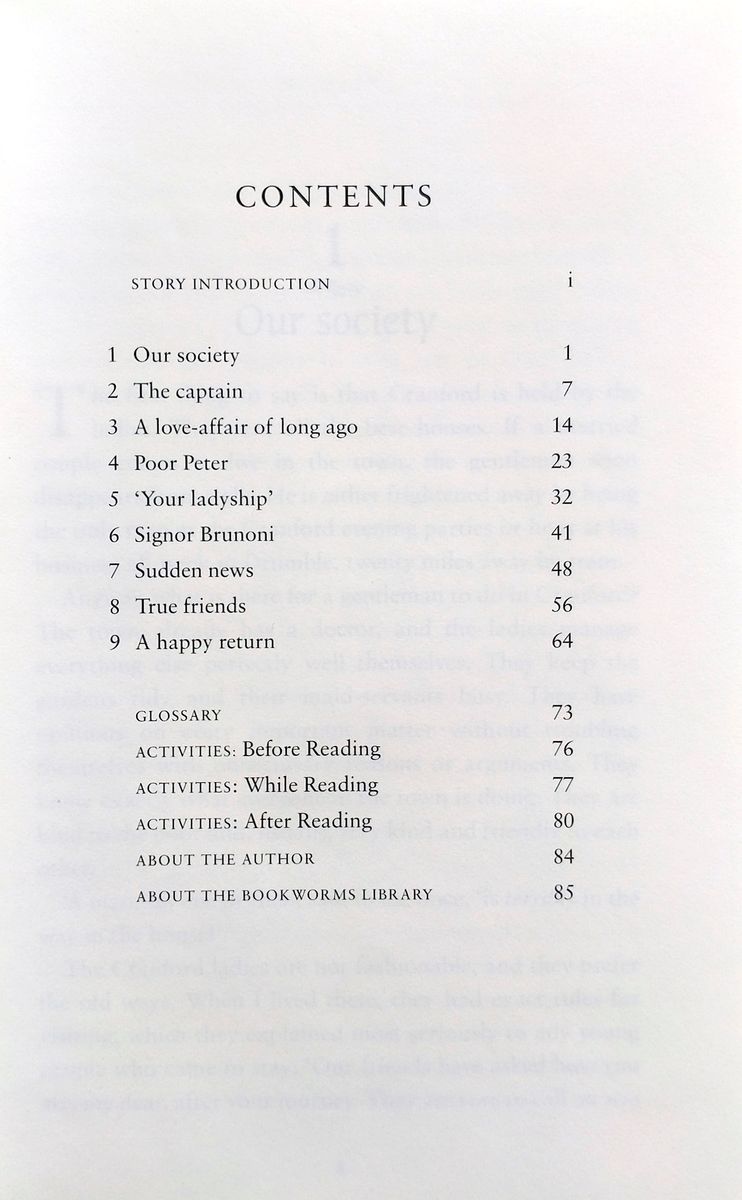 Oxford Bookworms Library 4 Cranford