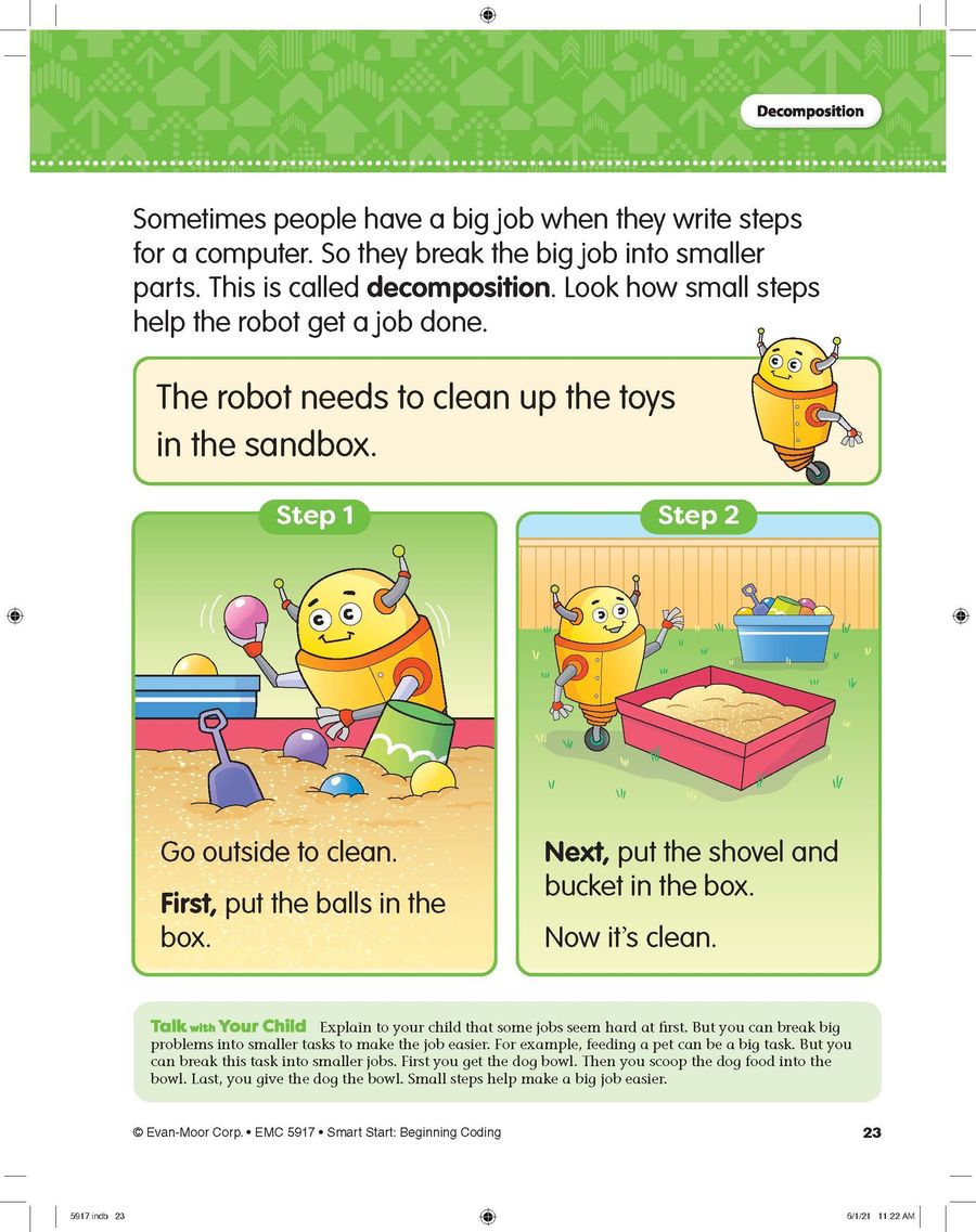 Smart Start Beginning Coding Stories and Activities Grade PreK