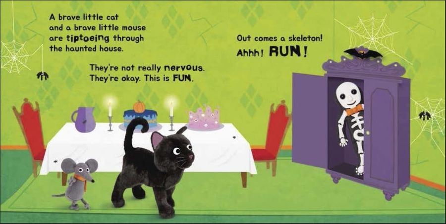 Boo's Haunted House Filled With Spooky Creatures, Ghosts, and Monsters