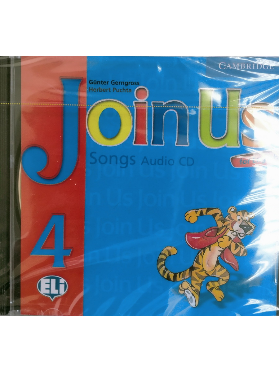 Join Us for English 4 Songs Audio CD (Лицензионная копия)