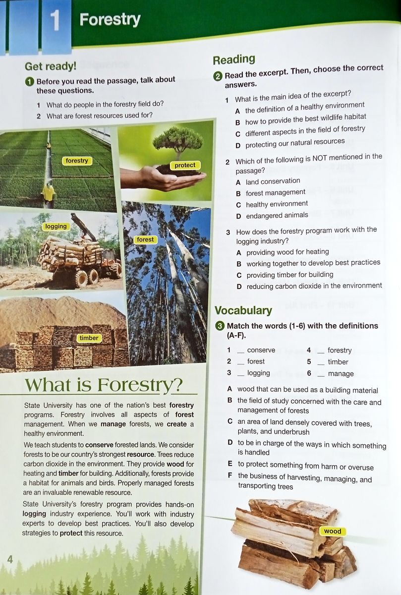 Career Paths Natural Resources I Forestry Teacher's Book, Student's Book with Digibook and Online Audio