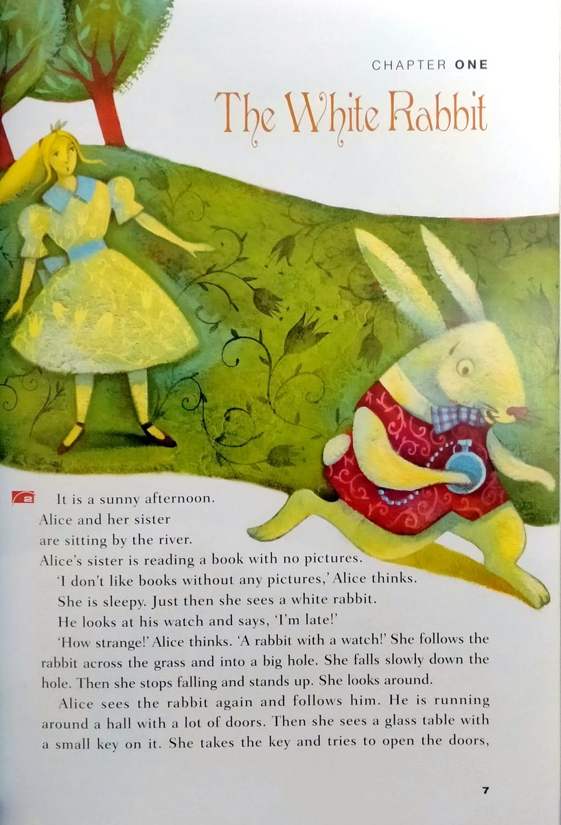 Green Apple Starter Alice's Adventures In Wonderland with Audio