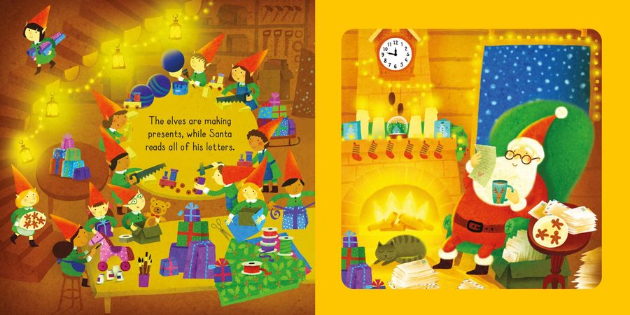 Usborne Santa Story Jigsaw Book