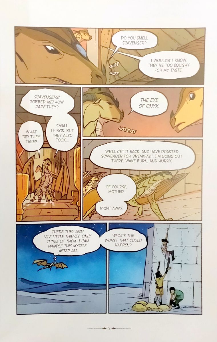 Wings of Fire Book 5 The Brightest Night