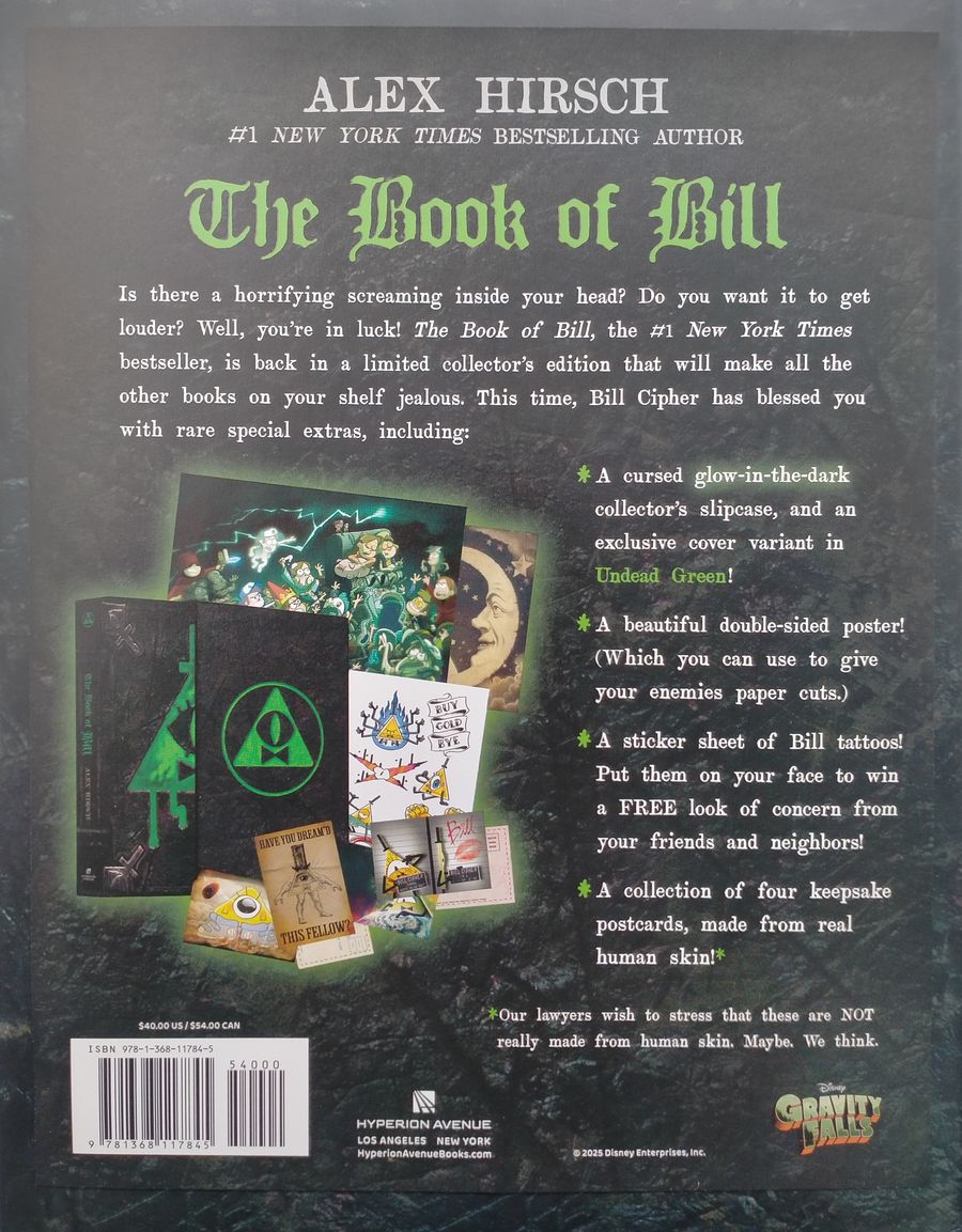 The Book of Bill (Gravity Falls) Delux Limited Collector's Edition