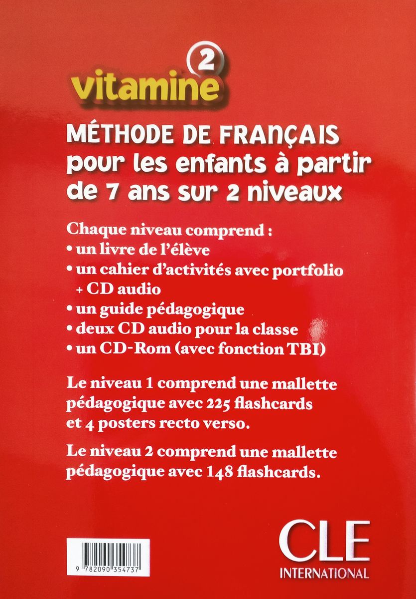 Vitamine 2 Cahier d'exercices + CD audio