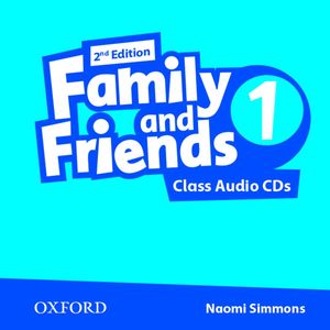 Family and Friends (2nd edition) 1 Class Audio CDs.jpg