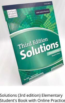 Solutions (3rd edition) Elementary Student's Book with Online Practice.jpg