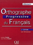 Orthographe Progressive du Francais 2eme edition Debutant Livre + CD audio