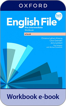 English File (4th edition)  Pre-Intermediate Workbook Book e-Book