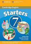 Cambridge Young Learners English Tests 7 Starters Student's Book