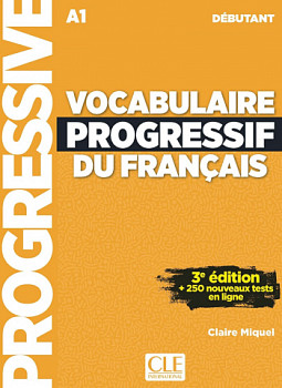 Vocabulaire Progressif du Francais Debutant A1 Livre + Audio + Appli-web