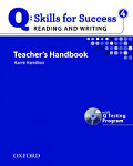 Q Skills for Success Reading & Writing 4 Teacher's Book Pack