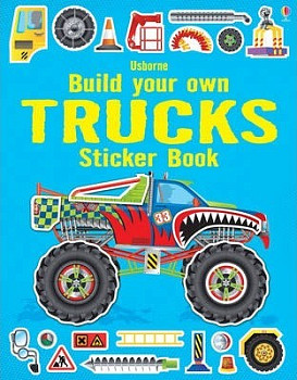Usborne Build Your Own Trucks Sticker Book