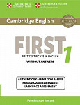 Cambridge English First 1 Student's Book without Answers (For Revised Exam from 2015)