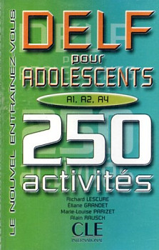DELF A1-A2-A3-A4 250 Activites Audio Cassette аудио кассета