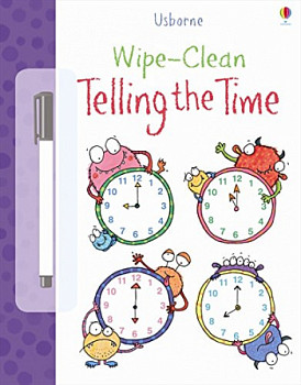Usborne Wipe-Clean Telling the Time