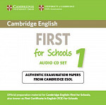 Cambridge English First for Schools 1 Audio CDs