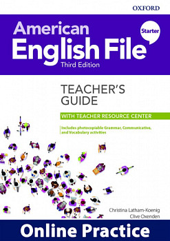 American English File (3rd Edition)  Starter Teacher's Resource Centre with Online Practice (для преподавателей)