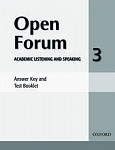 Open Forum 3 Answer Key and Test Booklet