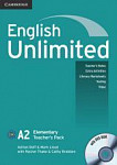 English Unlimited A2 Elementary Teacher's Pack with DVD-ROM