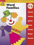 Learning Line Workbooks Word Families Grades 1-2