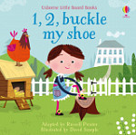 Usborne Little Board Books 1, 2, Buckle My Shoe