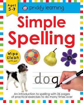 Simple Spelling Wipe-Clean Workbook