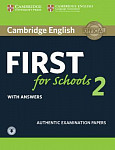 Cambridge English First for Schools 2 Student's Book with Answers and Downloadable Audio