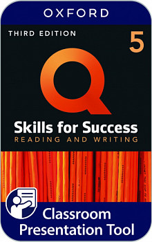 Q Skills for Success Reading and Writing (3rd Edition) 5 Classroom Presentation Tool