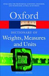A Dictionary of Weights, Measures and Units