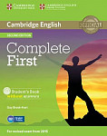 Complete First (2nd edition) Student's Book without Answers with CD-ROM