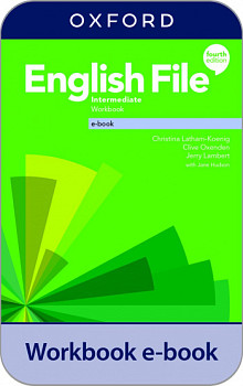 English File (4th edition) Intermediate  Workbook Book e-Book