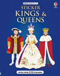 Usborne Activities Sticker Kings and Queens