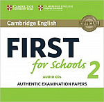 Cambridge English First for Schools 2 Audio CDs