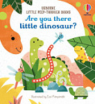 Usborne Little Peep-Through Books Are You There Little Dinosaur?