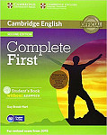 Complete First (2nd edition) Student's Book without Answers with CD-ROM and Workbook without Answers with Audio CD